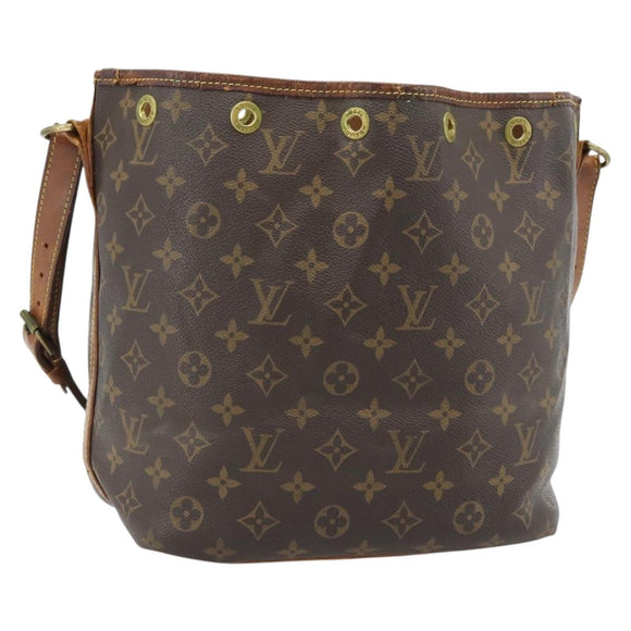 LOUIS VUITTON Monogram Petit Noe Shoulder Bag M42226 LV Auth 181696