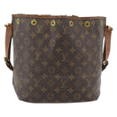 LOUIS VUITTON Monogram Petit Noe Shoulder Bag M42226 LV Auth 181696-2