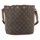 LOUIS VUITTON Monogram Petit Noe Shoulder Bag M42226 LV Auth 181696-3