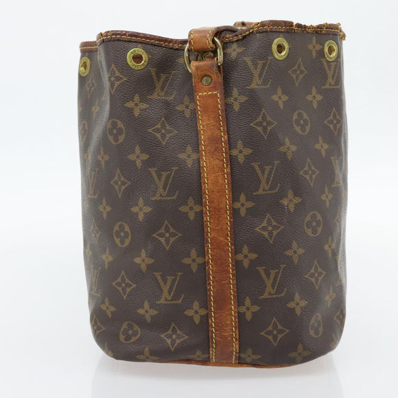 LOUIS VUITTON Monogram Petit Noe Shoulder Bag M42226 LV Auth 181696