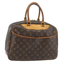 LOUIS VUITTON Monogram Deauville Hand Bag M47270 LV Auth 181699-1
