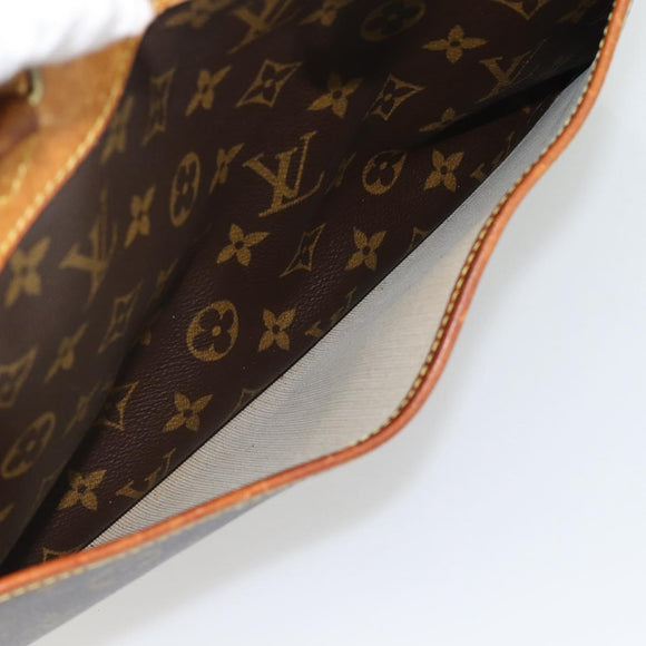 LOUIS VUITTON Monogram Deauville Hand Bag M47270 LV Auth 181699