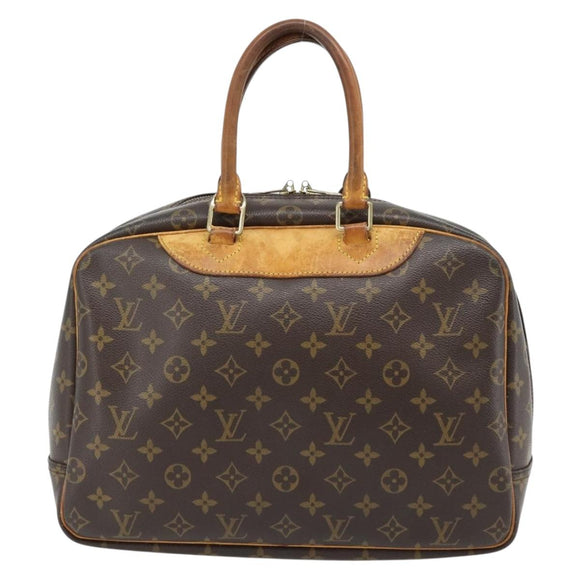 LOUIS VUITTON Monogram Deauville Hand Bag M47270 LV Auth 181699