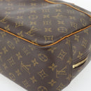 LOUIS VUITTON Monogram Deauville Hand Bag M47270 LV Auth 181699-9