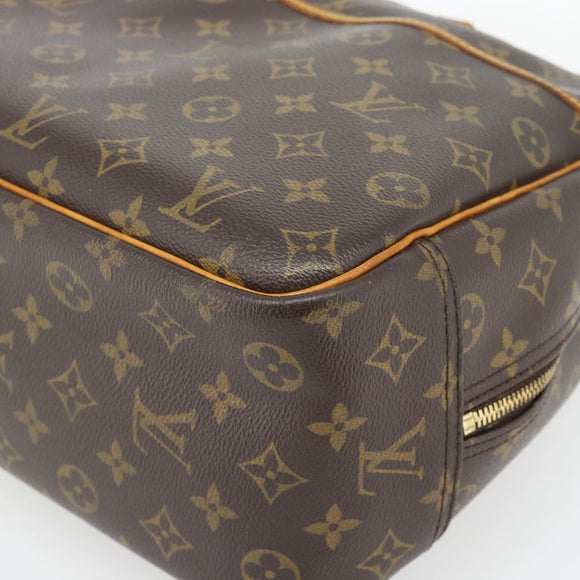 LOUIS VUITTON Monogram Deauville Hand Bag M47270 LV Auth 181699