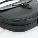 LOUIS VUITTON Epi Jeune Fille MM Schoudertas Zwart M52152 LV Auth 181701-15