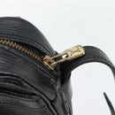 LOUIS VUITTON Epi Jeune Fille MM Schoudertas Zwart M52152 LV Auth 181701-9