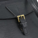 LOUIS VUITTON Epi Jeune Fille MM Schoudertas Zwart M52152 LV Auth 181701-18