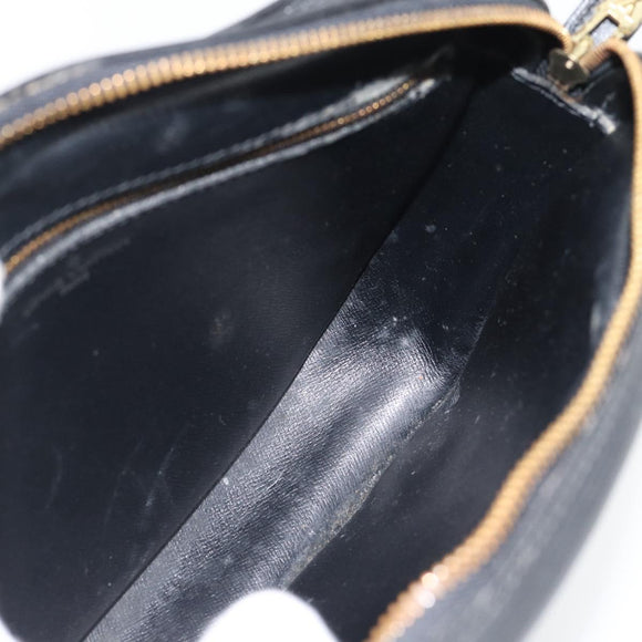 LOUIS VUITTON Epi Jeune Fille MM Schoudertas Zwart M52152 LV Auth 181701
