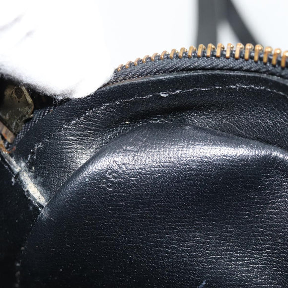 LOUIS VUITTON Epi Jeune Fille MM Schoudertas Zwart M52152 LV Auth 181701