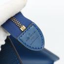 LOUIS VUITTON Epi Sac Triangle Hand Bag Blue M52095 LV Auth 181702-18