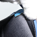 LOUIS VUITTON Epi Sac Triangle Hand Bag Blue M52095 LV Auth 181702-12