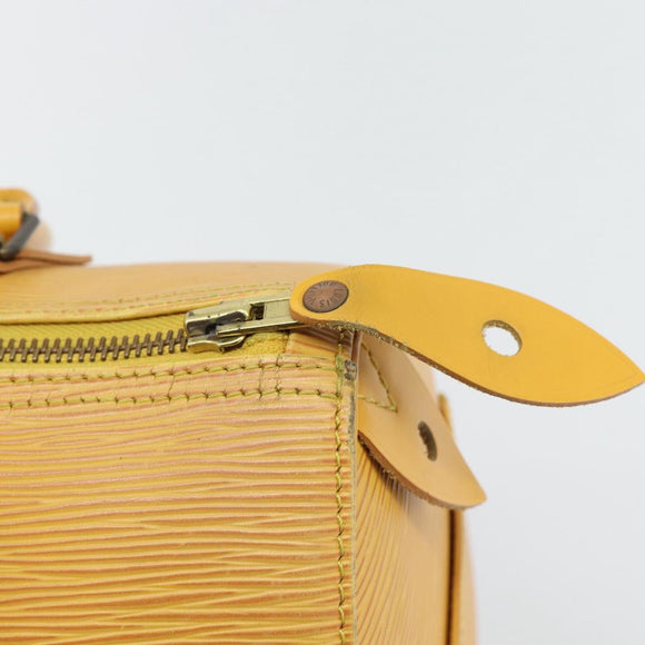 LOUIS VUITTON Epi Speedy 25 Handtasche Tassili Yellow M43019 LV Auth 181703