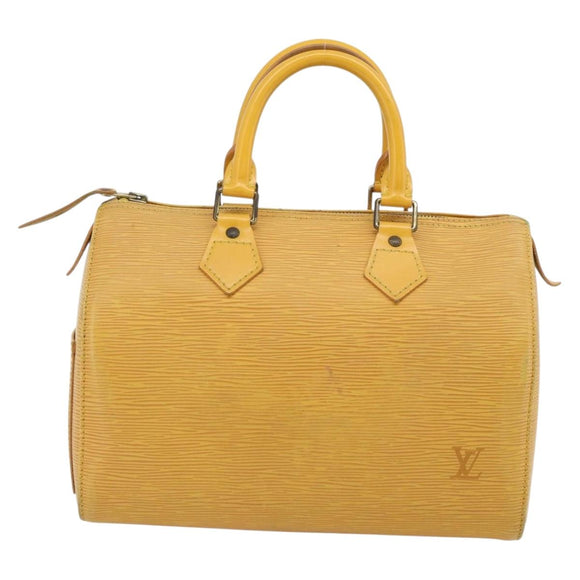 LOUIS VUITTON Epi Speedy 25 Handtasche Tassili Yellow M43019 LV Auth 181703