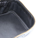 CHANEL COCO Mark Vanity Handtas Lakleer Zwart Goud CC Auth 181704-19