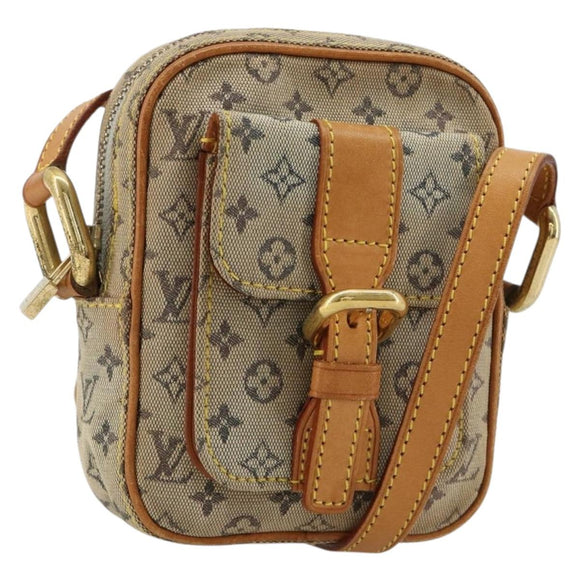 LOUIS VUITTON Monogram Mini Juliet PM Shoulder Bag Blue M92005 LV Auth 181705