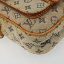 LOUIS VUITTON Monogram Mini Juliet PM Shoulder Bag Blue M92005 LV Auth 181705-15