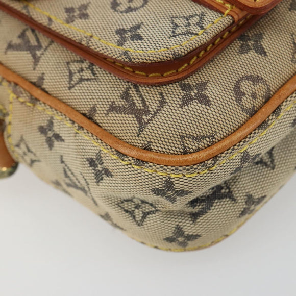 LOUIS VUITTON Monogram Mini Juliet PM Shoulder Bag Blue M92005 LV Auth 181705