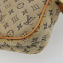 LOUIS VUITTON Monogram Mini Juliet PM Shoulder Bag Blue M92005 LV Auth 181705-16