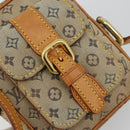 LOUIS VUITTON Monogram Mini Juliet PM Shoulder Bag Blue M92005 LV Auth 181705-18