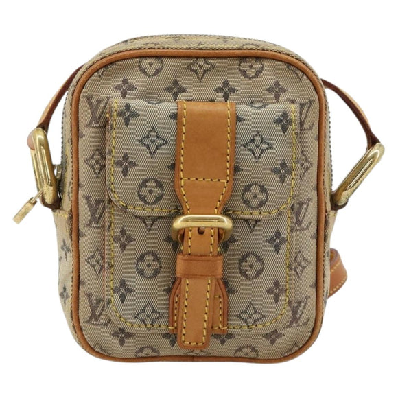 LOUIS VUITTON Monogram Mini Juliet PM Shoulder Bag Blue M92005 LV Auth 181705
