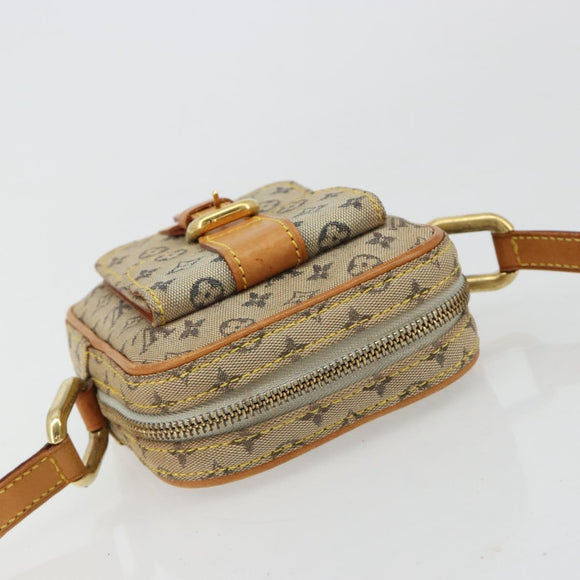 LOUIS VUITTON Monogram Mini Juliet PM Shoulder Bag Blue M92005 LV Auth 181705
