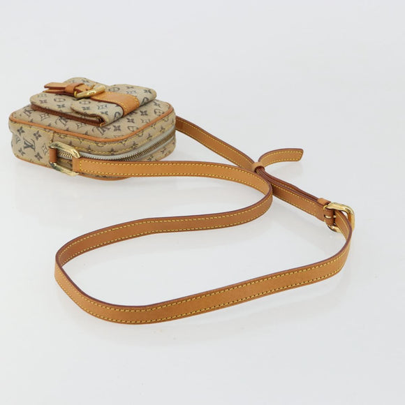 LOUIS VUITTON Monogram Mini Juliet PM Shoulder Bag Blue M92005 LV Auth 181705