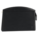 LOUIS VUITTON Epi Trousse Crete Pouch Black M48402 LV Auth 181706-1