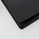 LOUIS VUITTON Epi Trousse Crete Pouch Black M48402 LV Auth 181706-16