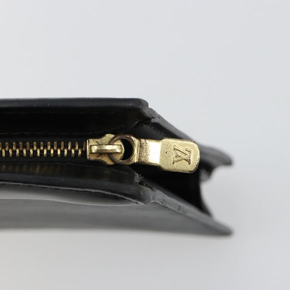 LOUIS VUITTON Epi Trousse Crete Pouch Black M48402 LV Auth 181706