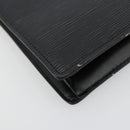LOUIS VUITTON Epi Trousse Crete Pouch Black M48402 LV Auth 181706-14