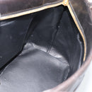CHANEL Matelasse Reprint Tote Bag Lamb Skin Black Gold CC Auth 181711A-20