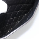 CHANEL Matelasse Reprint Tote Bag Lamb Skin Black Gold CC Auth 181711A-25