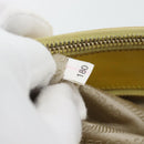 PRADA Galleria Hand Bag Patent Leather 2way Yellow Gold Auth 181712-12