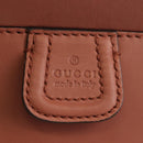 GUCCI Bamboo Handtas Leer 2way Roze Goud 308385 Auth 181722V-17