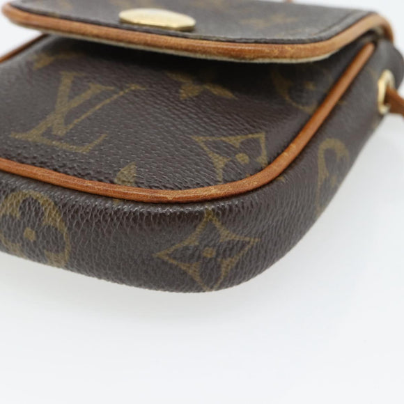 LOUIS VUITTON Monogram Pochette Cancun Shoulder Bag M60018 LV Auth 181728
