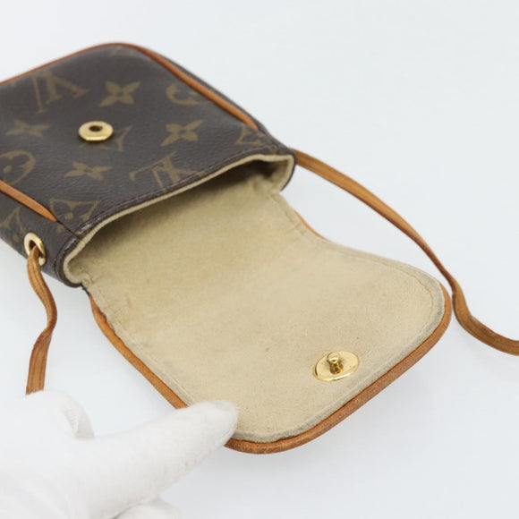 LOUIS VUITTON Monogram Pochette Cancun Shoulder Bag M60018 LV Auth 181728