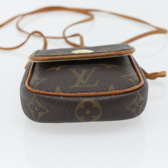 LOUIS VUITTON Monogram Pochette Cancun Shoulder Bag M60018 LV Auth 181728