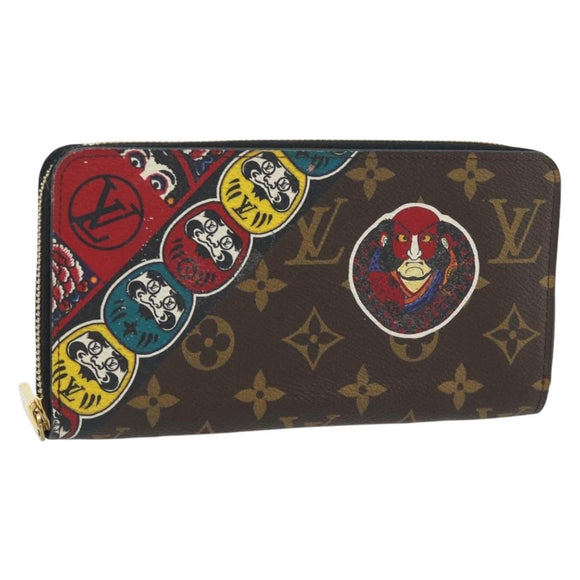 LOUIS VUITTON Kansai Zippy Wallet Long Wallet M67249 LV Auth 181731A