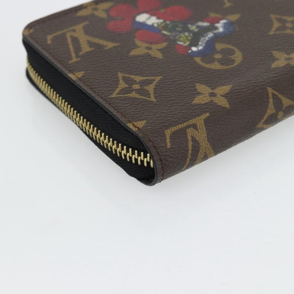 LOUIS VUITTON Kansai Zippy Wallet Long Wallet M67249 LV Auth 181731A
