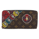 LOUIS VUITTON Kansai Zippy Wallet Long Wallet M67249 LV Auth 181731A-13