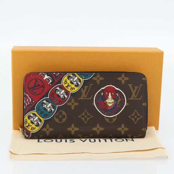 LOUIS VUITTON Kansai Zippy Wallet Long Wallet M67249 LV Auth 181731A