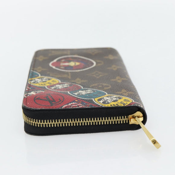 LOUIS VUITTON Kansai Zippy Wallet Long Wallet M67249 LV Auth 181731A