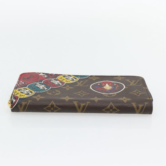 LOUIS VUITTON Kansai Zippy Wallet Long Wallet M67249 LV Auth 181731A