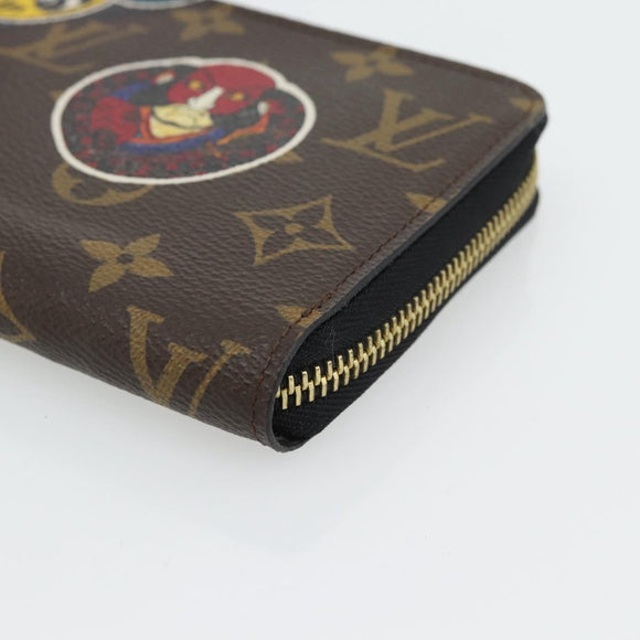 LOUIS VUITTON Kansai Zippy Wallet Long Wallet M67249 LV Auth 181731A