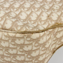 Christian Dior Trotter Canvas Chain Romantic Bag PVC Pink Silver Auth 181736-9