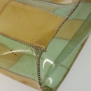 CHANEL Tote Bag Vinyl Clear CC Auth 181737-14