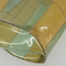 CHANEL Tote Bag Vinyl Clear CC Auth 181737-9