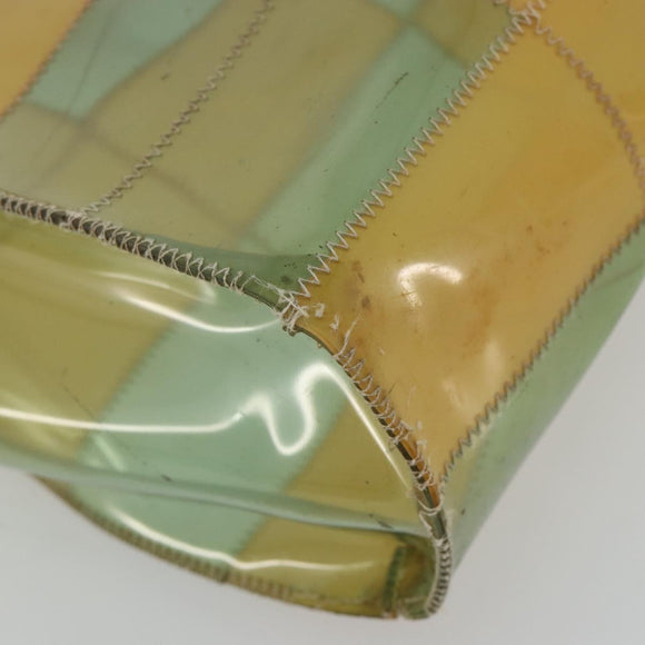 CHANEL Tote Bag Vinyl Clear CC Auth 181737