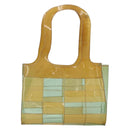 CHANEL Tote Bag Vinyl Clear CC Auth 181737-13